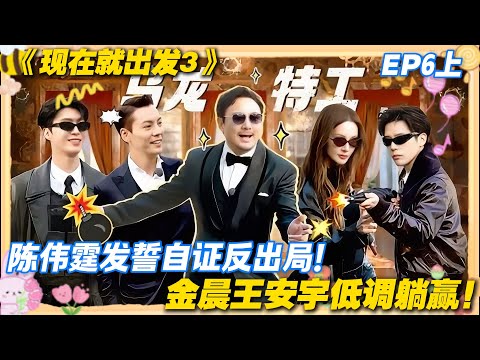 现在就出发3 EP6上：陈伟霆卧底急到变小狗！发誓自证反成显眼包，物种梗笑翻全场！#现在就出发3 #沈腾 #范丞丞 #白敬亭 #金晨 #贾冰