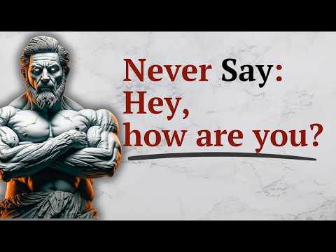 JUST SAY THESE 6 WORDS AND YOU’LL ATTRACT ANYONE | Stoicism | Stoic Wisdom