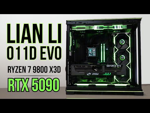 Lian Li O11D EVO RGB Ultimate High-End RTX 5090 Gaming Build | Ryzen 7 9800X3D