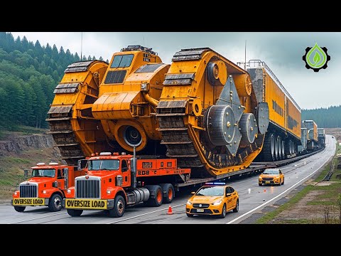 Extreme Dangerous Transport Skill Operations Oversize Truck | Biggest Heavy Equipment Machines #76