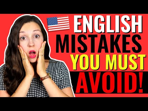 Which of these English mistakes do you make?