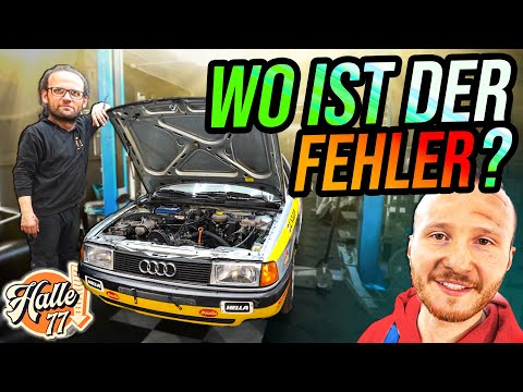 FEHLERSUCHE am Audi 80! (mit Patrick)