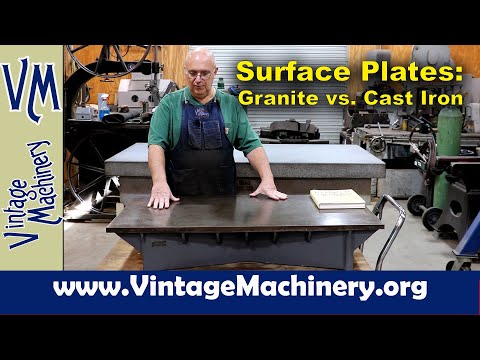Surface Plates:  Granite vs Cast Iron