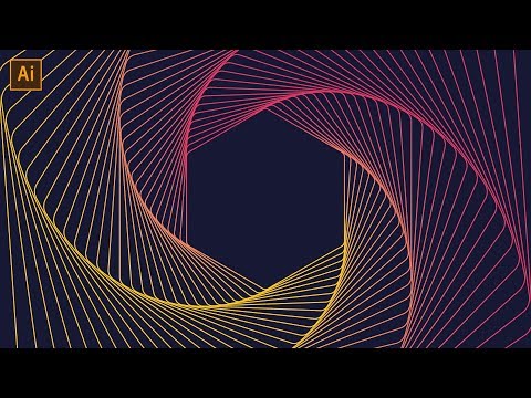 Geometric Line Art Tutorial | Adobe Illustrator