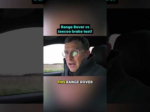 Range Rover vs Jaecoo brake test!