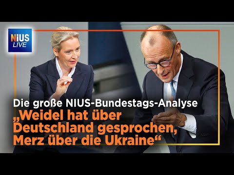 MERZ vs. WEIDEL: Wer hat wirklich einen Plan für Deutschland? | NIUS Live vom 26. November 2025