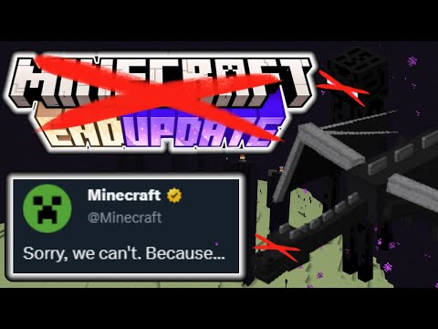Why Mojang DOESN'T WANT to make the END update