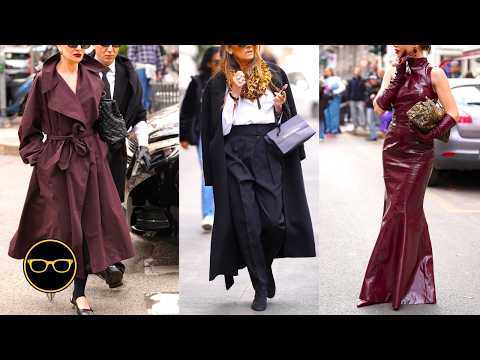 Milan FASHION Street Style MARCH 2026: Chic & Sophisticated Expensive looking Outfits Spotted Italy