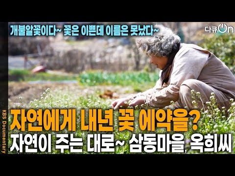 Still taking the time to eat, wear, and live in nature! 32 years in Samdong Village. Ok-hee's Spr...