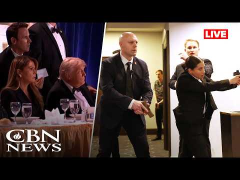 BREAKING LIVE: President Trump Evacuated from White House Correspondents' Dinner