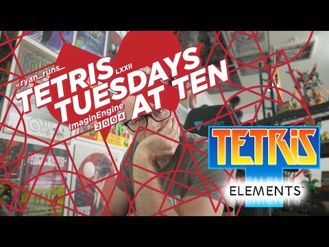 Tetris Tuesdays at Ten - LXXII - Tetris Elements on Ye Olde Titanium PowerBook G4, 2004