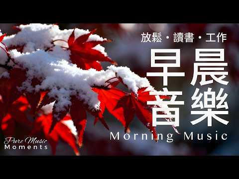 早晨音樂時光 | 🌤️冬晨的輕柔鋼琴音樂 1小時｜早晨療癒旋律｜放鬆・專注・冥想｜讀書・工作・靜心｜鋼琴、水晶音樂｜舒心的早晨 #morningmusic #pianomusic #鋼琴音樂
