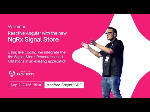 [EN] Webinar: Reactive Angular with the new NgRx Signal Store