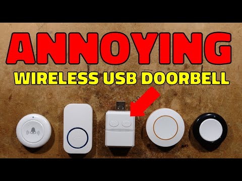 Frustrating wireless USB doorbell - with undocumented code cancel feature