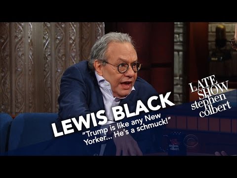 Lewis Black Begins His Mornings With The News And Screaming