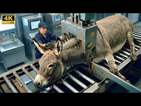 Inside the Donkey Leather Factory | How a $15,000 Leather Collection Is Made ( Full Process )