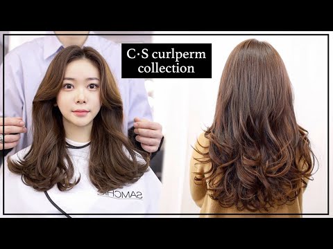 Korean beauty salon signature hairstyle volume air perm style 12 / loose curly perm