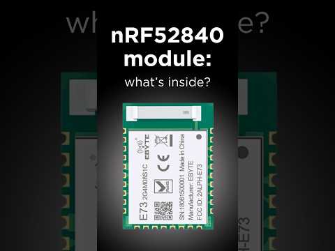 What’s inside an nRF52840 module? #arduino #robotics #esp32 #aiot #iot