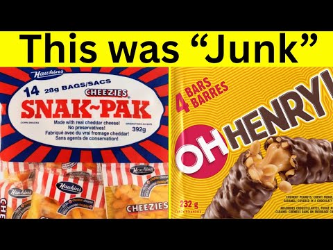 15 Canadian Junk Foods From the 1970s That Were Secretly Good For You