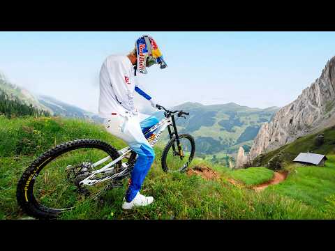 A DAY IN THE LIFE with Fabio Wibmer in Saalbach! 2025