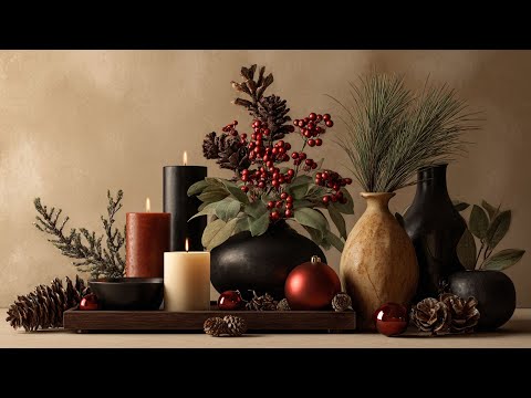 The Edge of Christmas Season Still Life for The Frame TV Art Screensaver