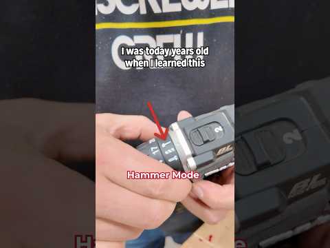The Right Way to Use a Hammer Drill