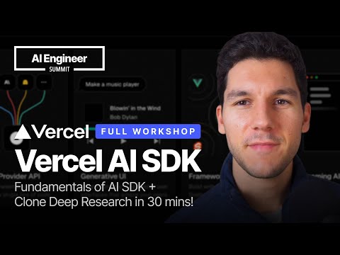 Vercel AI SDK Masterclass: From Fundamentals to Deep Research