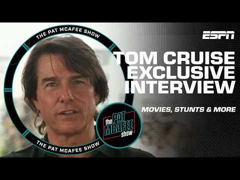 TOM CRUISE EXCLUSIVE INTERVIEW 🍿 Movie passion, performing stunts & more 🎥 | The Pat McAfee Show