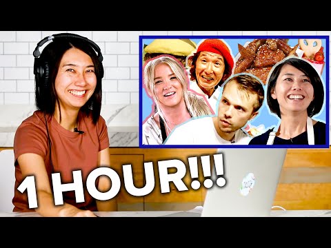 Rie Reacts To Her Old Videos For An Hour Straight • Tasty
