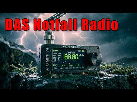The BEST emergency radio?! 😱 ATS Mini Version 4 put to the test