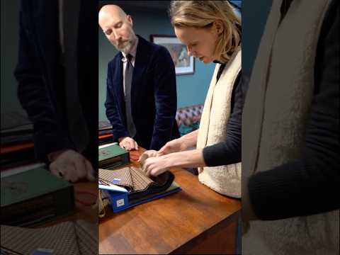 Inside a Made to Measure Appointment for Cheltenham with Davinia, wife our founder Kristian