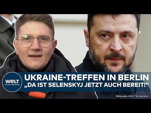UKRAINE-KRIEG: Selenskyj gibt nach! Durchbruch in Berlin? Kompromiss bei Dialog mit USA und Europa
