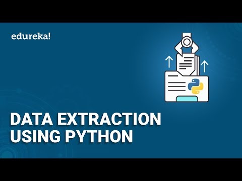 Data Extraction Using Python | Python Requests, BeautifulSoup, PyPDF2 | Python Training | Edureka