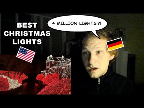 German reacts to "The 24 MOST FESTIVE Christmas Towns In The US" 🎄🇺🇸