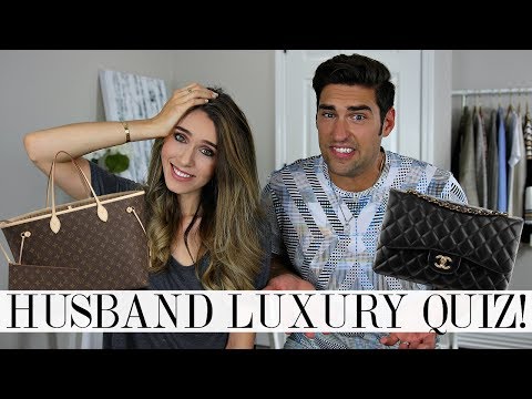 HUSBAND TAKES LUXURY DESIGNER QUIZ (Not what I expected...) Shea Whitney