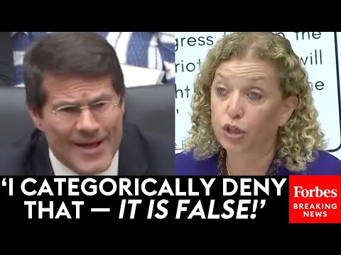 'That Is Misinformation!': GOP Witness Fires Back At Debbie Wasserman Schultz's Claims About Him