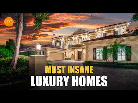 3 Hour Tour Of The Most Insane Luxury Homes Of Millionaires 🔥