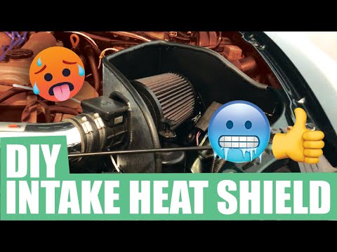 STAY COOL!! HOW TO MAKE A DIY HEAT SHIELD