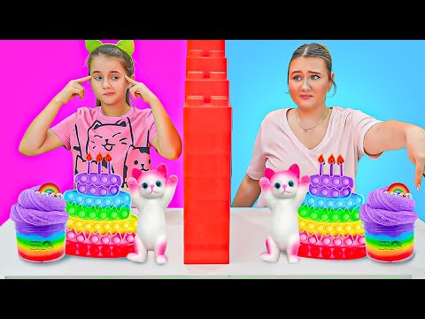 Ruby and Bonnie Fidget Toy Telepathy Challenge