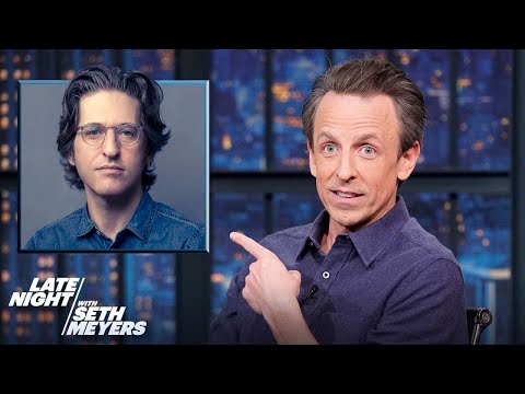 Seth Holds a Surprise Inspection of His Monologue Writers in January 2024