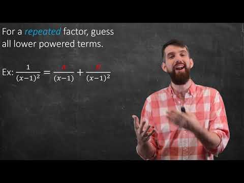 Partial Fractions | Repeating and irreducible Quadratic Terms