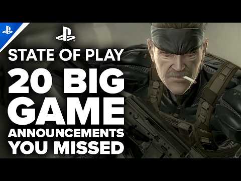 20 Huge State of Play Game Announcements You MISSED