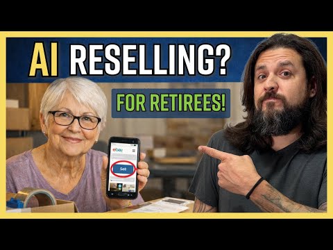 Reselling for Retirees Using AI | Extra Income Without Tech Skills