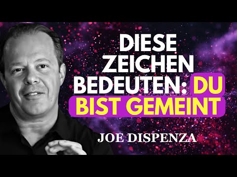 5 Anzeichen dafür, dass jemand dich manifestiert. | Joe Dispenza
