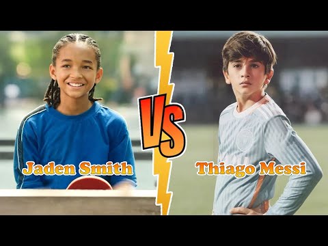 Jaden Smith VS Thiago Messi Transformation ★ From Baby To 2025