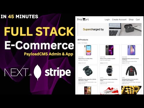 Build & Deploy Full Stack E-Commerce App using Next.js 13 and Payloadcms in 45 Minutes