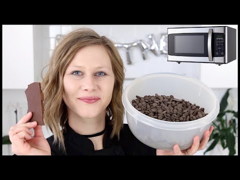 Temper Chocolate | The EASIEST Way | In the Microwave, No Thermometer!