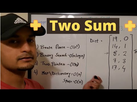 Two Sum (4 approaches) | LeetCode 1 | Easy