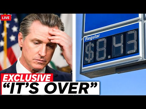 Governor Of California BROKE DOWN After $8.43 GAS PRICES Expert Prediction