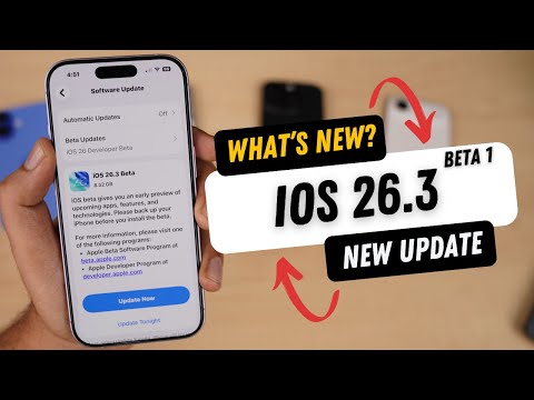 iOS 26.3 beta 1 Released | What's New?